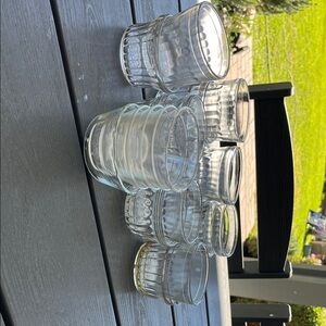 19 assorted vintage custard cups in beautiful condition sold as a lot